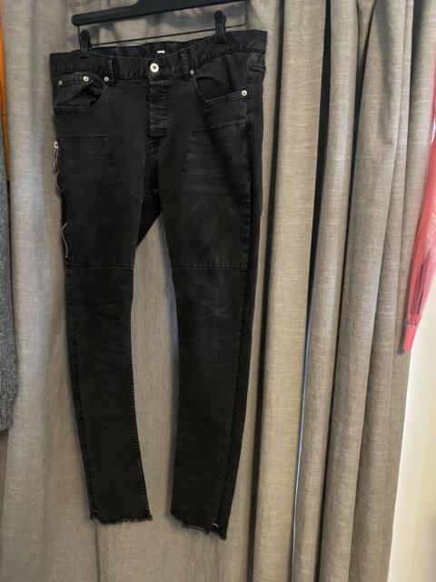 Other Designers Mr. Completely - Black Faded Skinny Jeans