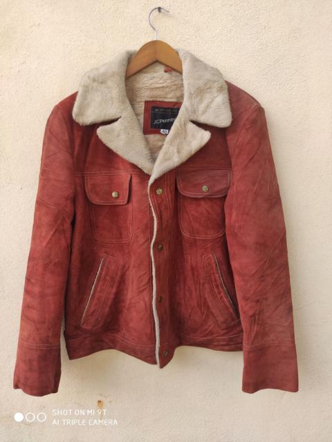 Other Designers Jc Penney - Vintage 80s Vintage JC Penny jacket leather jacket cowhide