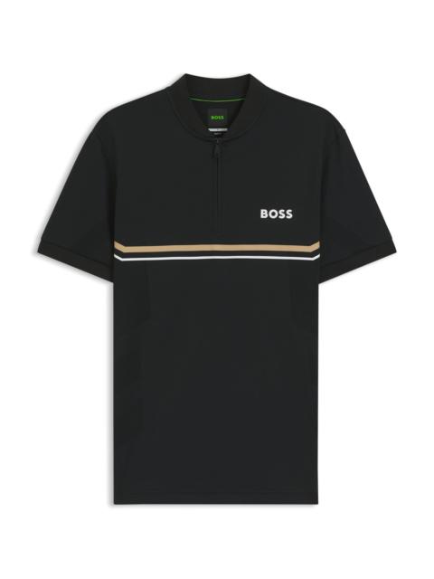 BOSS POLO SHIRT WITH SEAMLESS BODYMAPPING