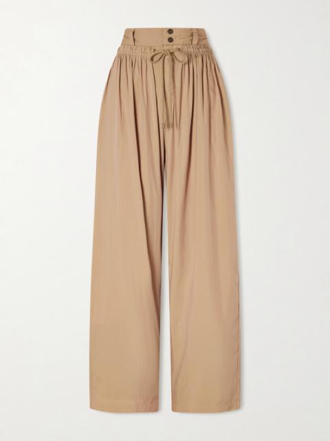 Isabel Marant Inaya Satin Wide-leg Pants