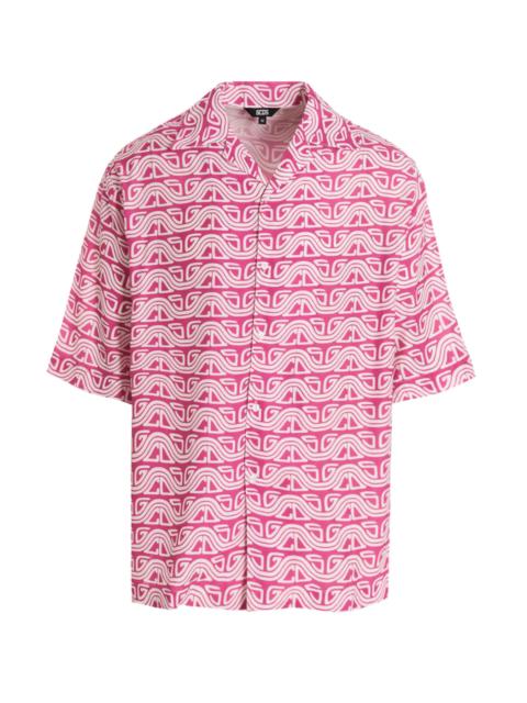 GCDS 'Waved Logo' shirt