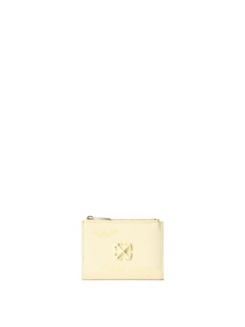 Off-White Jitney Quote Zip Bifold Wallet