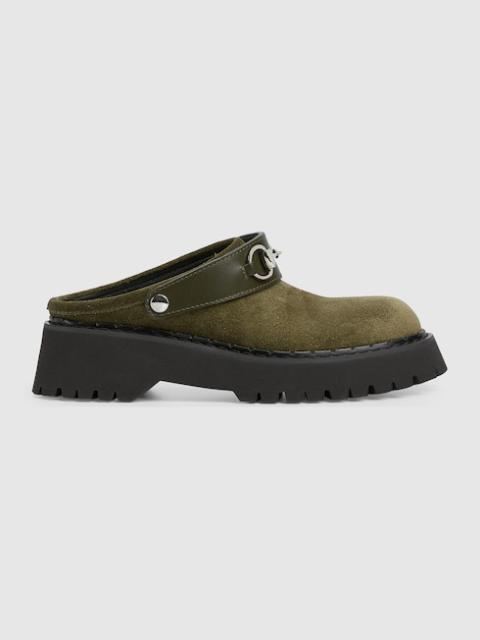 Women's mule with Horsebit