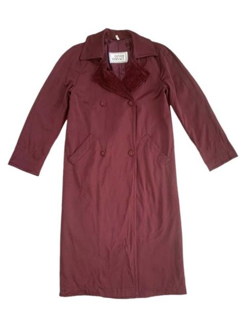 VERSACE Gianni Versace Double Breast Style Long Coat