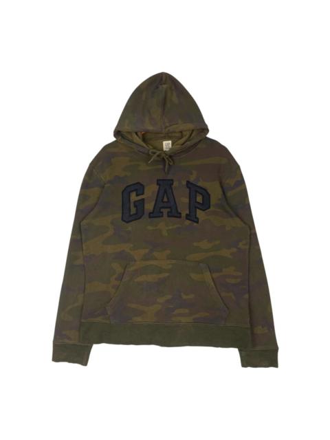 Other Designers Vintage Gap Camo Military Style Embroided Logo Hoodie