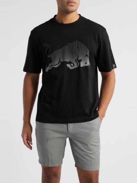 HUGO HUGO x RB Formula One™ Team Relaxed Fit Graphic T-Shirt in Black at Nordstrom