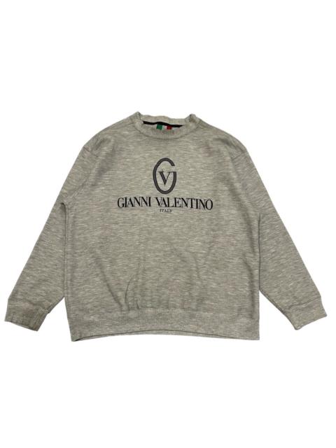Other Designers Vintage Gianni Valentino Italy Sweatshirt - Heather Grey