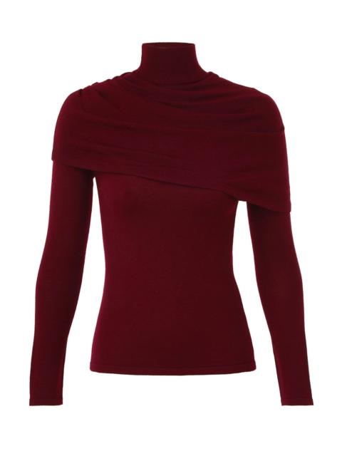 Zimmermann REBELLION DRAPED MERINO TOP