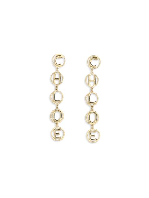 Chloé Chloé Women Script Drop Earrings