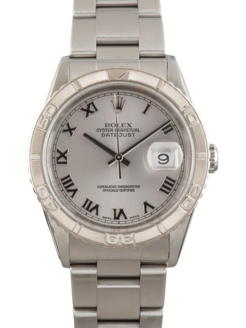 ROLEX Rolex Datejust 36 ref 16264 Silver Dial Thunderbird