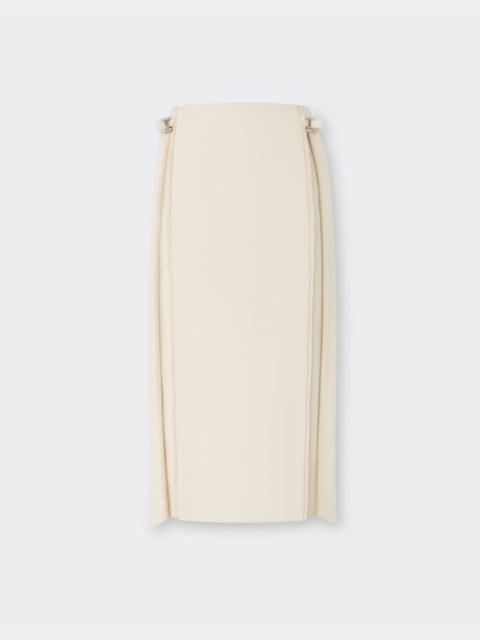 Ferrari Malfilè cotton skirt