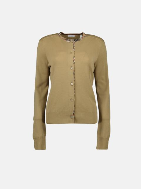 Burberry Cardigan en laine