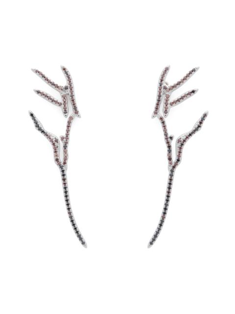 Collina Strada EARTH PAVE WING EARRINGS
