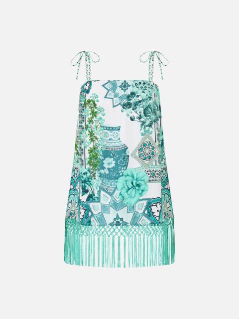 CAMILLA STRAIGHT SCARF TOP