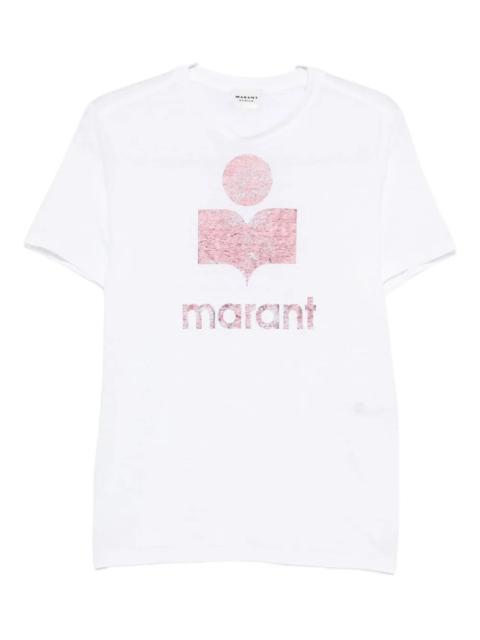Isabel Marant Étoile Zewel Linen Logo T-Shirt