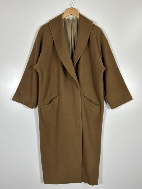 Other Designers ⚡️Vintage Hanae Mori New York Cashmere Button Long Coat Jcket