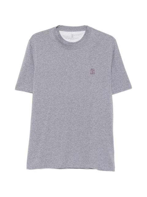 Brunello Cucinelli Brunello Cucinelli Men Logo Cotton T-Shirt