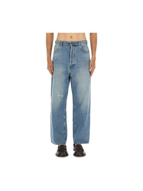 Moschino Cotton Denim Jeans