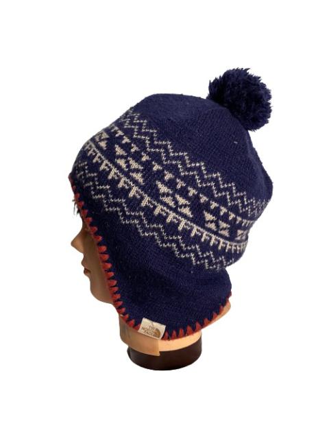 Other Designers Vintage - 🔥BEST OFFER🔥 Vtg The North Face Knit Pom-Pom Beanie Snow Cap