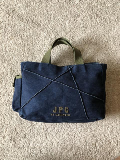 Jean Paul Gaultier 1990s Jean Paul Gaultier Denim Small Hand Carry Bag