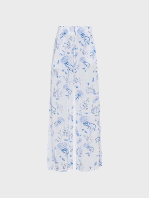 Vilebrequin WOMEN VISCOSE PANTS MEDUSA AND SHELLS