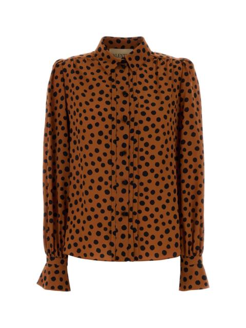Valentino Valentino Garavani Women Printed Silk Shirt