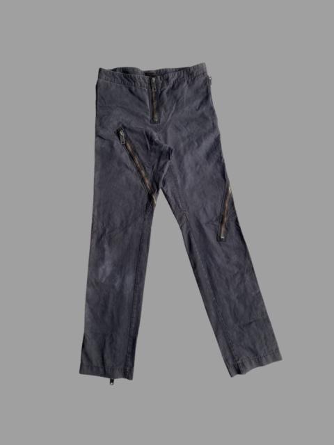 Burberry SS2003 Design By Christopher Bailey Zip Biker Pants