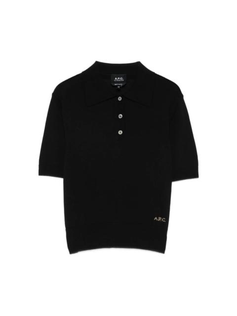 A.P.C. A.P.C. Black Tops - Polo Tops Women