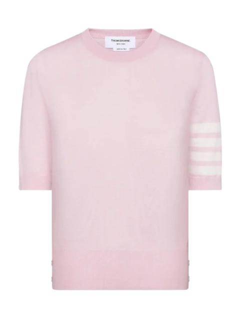 Thom Browne FINE MERINO WOOL 4-BAR TEE