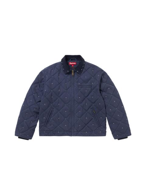 Supreme Supreme x B.B. Simon Quilted Work Jacket 'Navy'