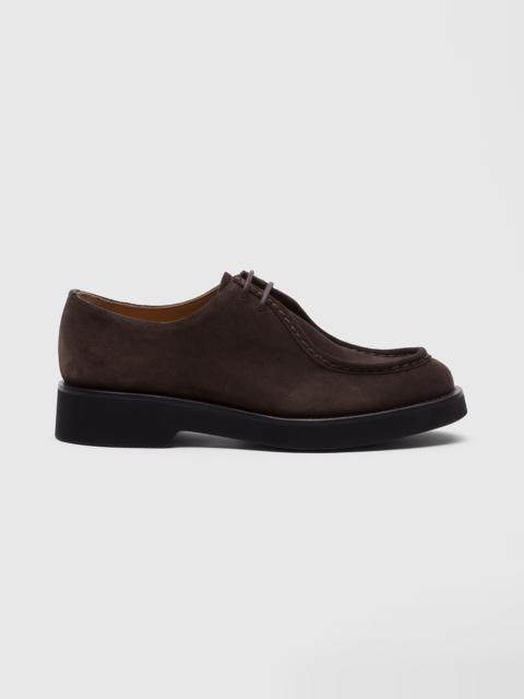 Suede Lace-Up