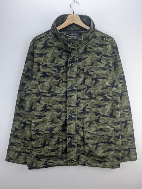 Other Designers Vintage - Steals🔥Jacket Camo Stripes Button Up by Vide Et Bois