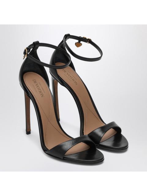 Dolce & Gabbana Dolce&Gabbana Black Patent Leather Devotion Sandals Women