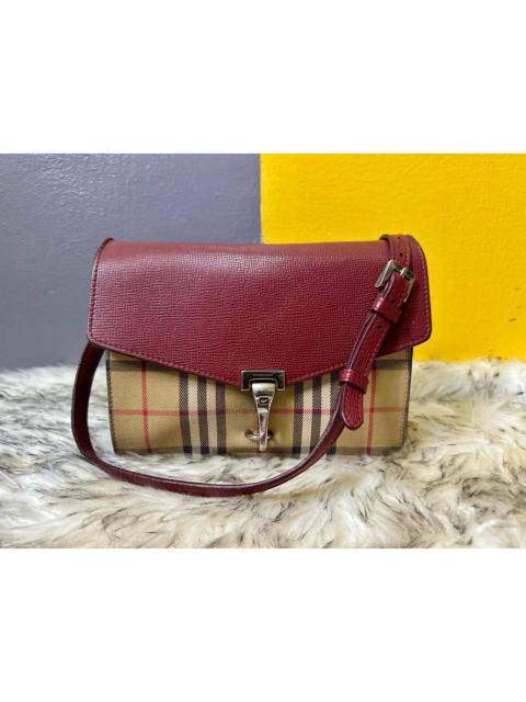Burberry Authentic Burberry Macken Vintage Check Crossbody Bag