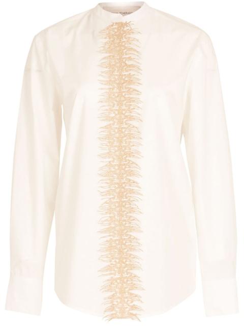 SILVIA TCHERASSI Isabel organic-cotton blouse