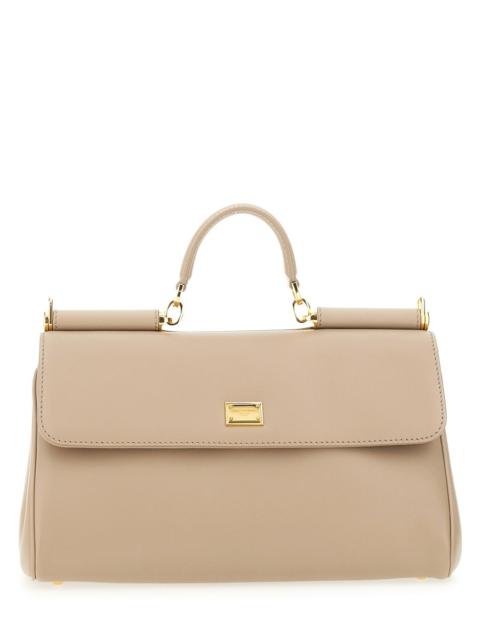 Dolce & Gabbana MY SICILY HANDBAG IN PLONGÉ CALFSKIN LEATHER