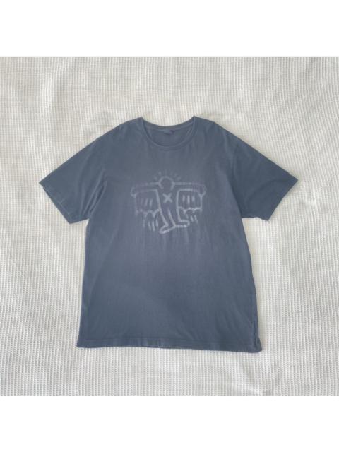 Other Designers Vintage - Thrashed Faded Keith Haring Art x Uniqlo Tee