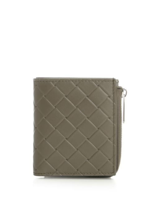 Bottega Veneta Bottega Veneta Men Stamp Bi-Fold Braided Wallet