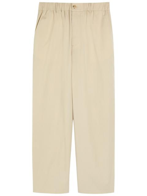 FRAME Frame Straight-leg Cotton Trousers