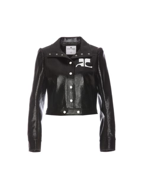 Courreges Women Reedition Vinyl Jacket
