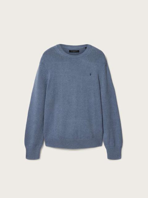 ALLSAINTS ICONIC OVERSIZED COTTON CREW NECK SWEATER