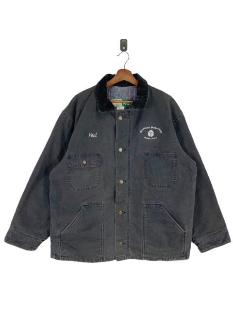 Other Designers VINTAGE WEAR GUARD WORKERS DENIM DUCK JACKET