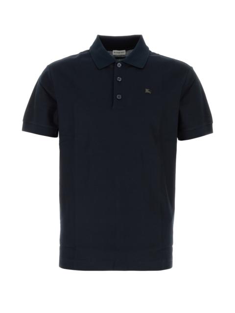 Burberry Midnight blue piquet polo shirt
