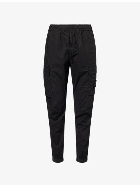 Stone Island Paracadute Cotton Cargo Trousers