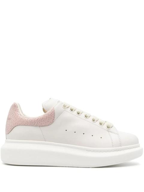Alexander McQueen Alexander Mcqueen Women Oversized Sneaker With Crackled Heel Tab