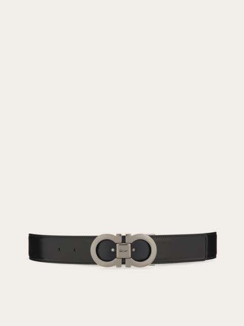 FERRAGAMO Reversible and adjustable Gancini belt