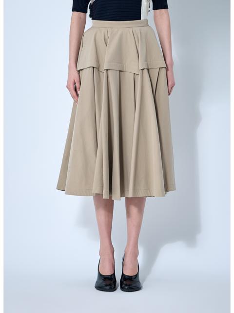 Bottega Veneta Bottega Veneta Women Gathered Midi Skirt