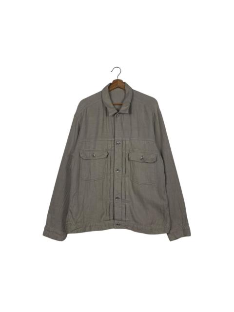 Other Designers Designer - ADAM ET ROPE Linen Cotton Casual Light Jacket #1821-C22