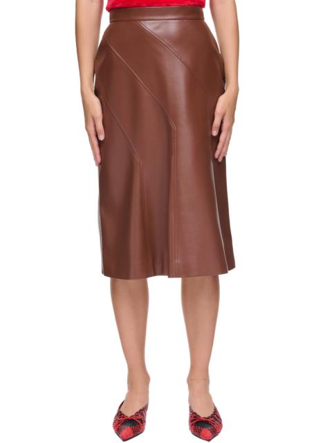 SITUATIONIST Vegan Leather Skirt