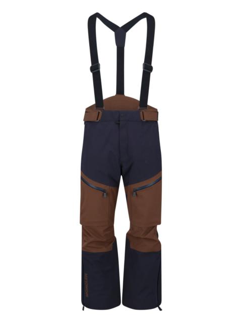 Moncler Grenoble SKI PANTS WITH SUSPENDERS